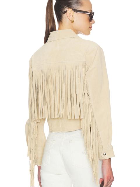 BLANKNYC Fringe Jacket