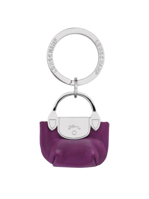 Le Pliage Xtra Key rings Violet - Leather