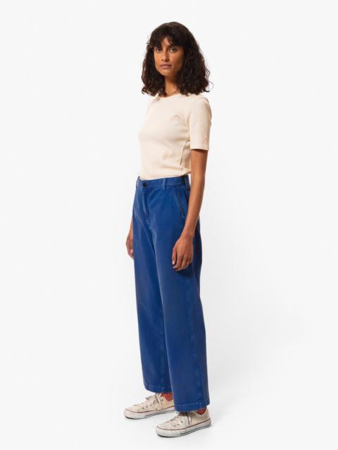 Wendy Herringbone Pants Blue