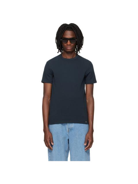 TOM FORD Navy Cotton Crewneck T-shirt