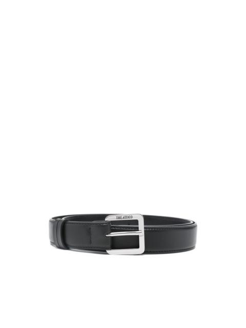 THE ATTICO logo leather belt