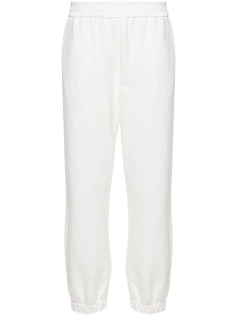 FABIANA FILIPPI satin-trim cotton track pants