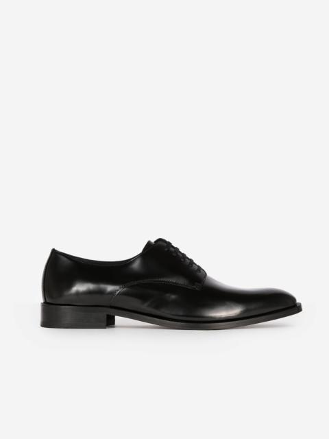 The Kooples BLACK LEATHER DERBIES
