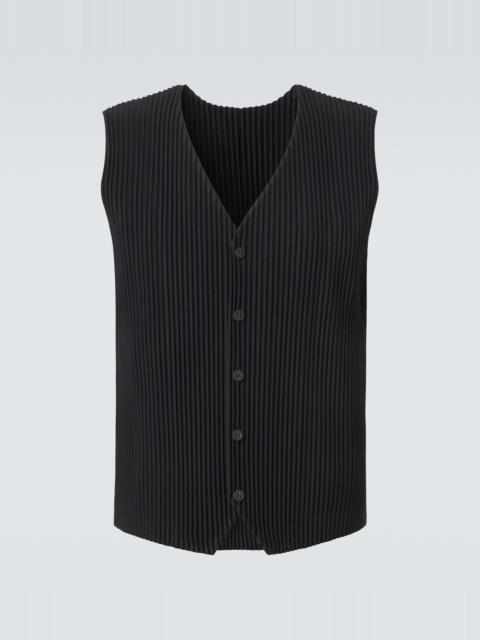ISSEY MIYAKE Basics pleated vest