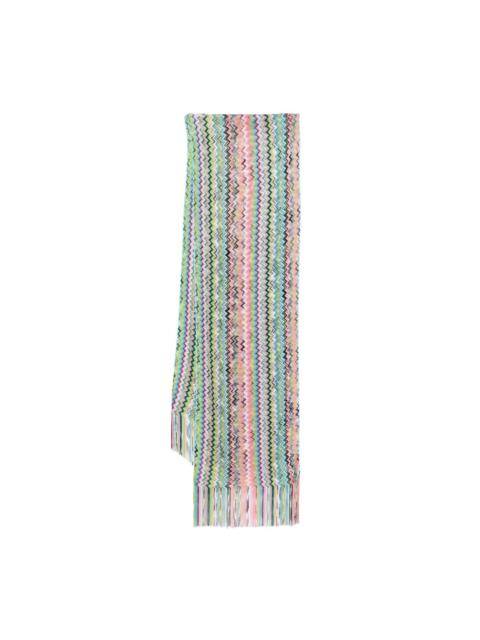 Missoni zig zag scarf