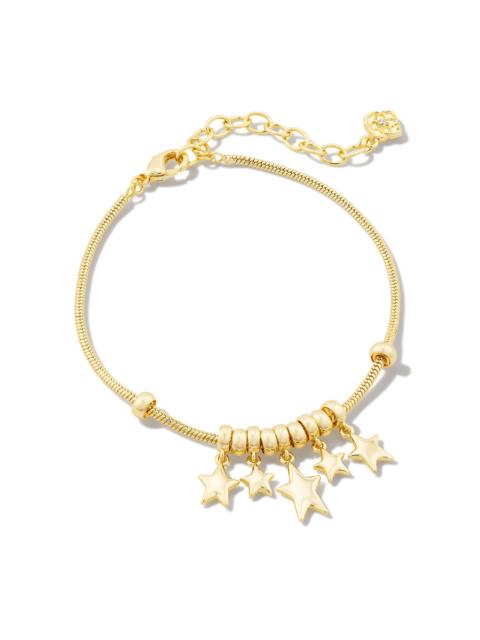 KENDRA SCOTT Ada Star Delicate Chain Bracelet in Gold