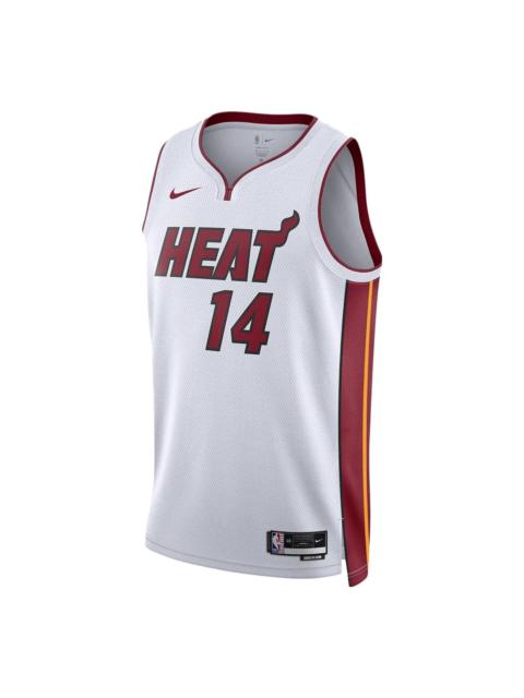 Jordan Air Jordan x NBA Miami Heat Association Edition 22-23 Swingman Jersey 'White' DN2083-101