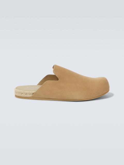 Prada Suede clogs