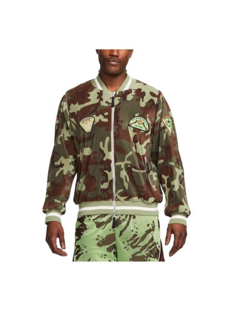 Nike Nike Dri-FIT Full-Zip Basketball Jacket 'Camouflage' DX0424-259