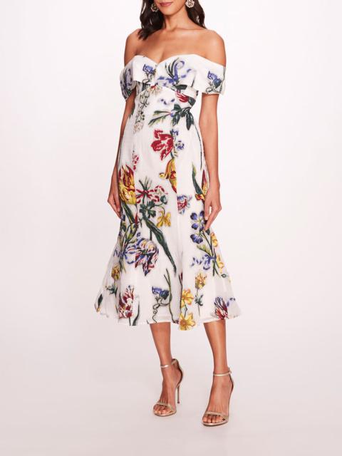 ALEXANDER MIDI DRESS