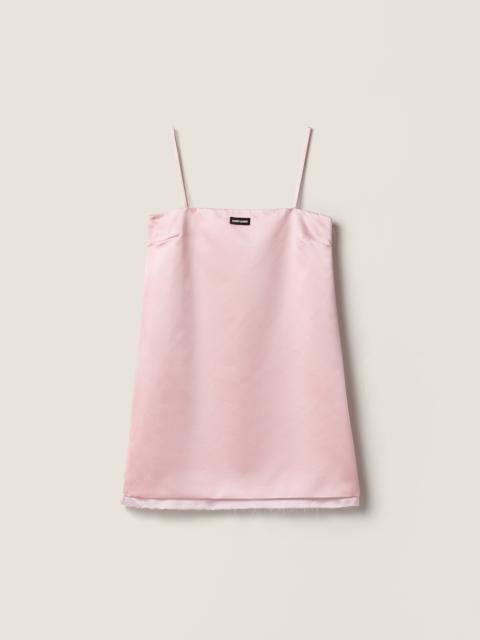 Miu Miu Duchesse mini-dress