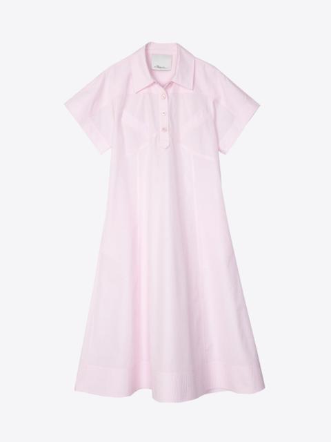3.1 Phillip Lim Poplin Trapeze Shirt Dress