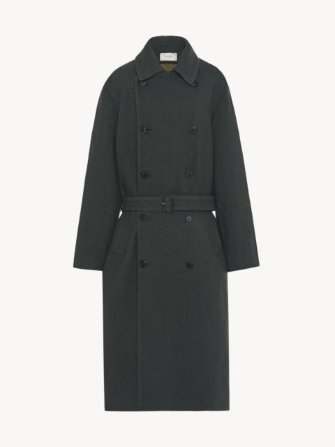 The Row Beyzo Coat in Virgin Wool and Linen