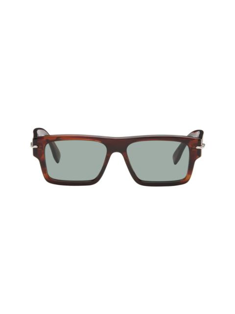 FENDI Brown 'Fendi Selleria' Sunglasses