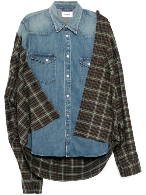 doublet undressed layered shirt