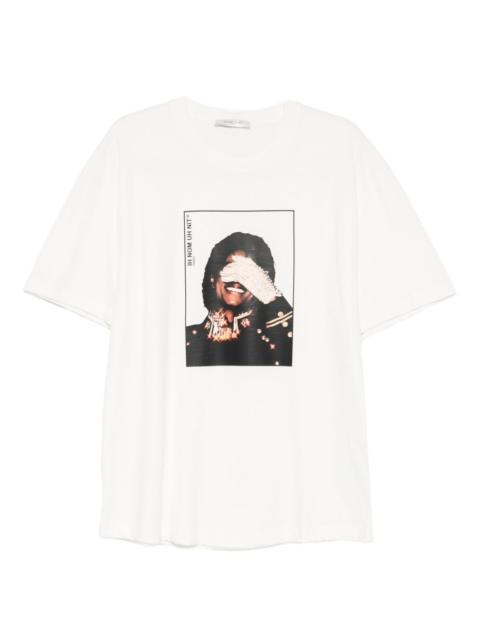 ih nom uh nit round-neck T-shirt