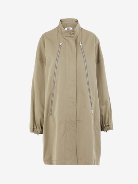 MM6 Maison Margiela Cotton trench coat