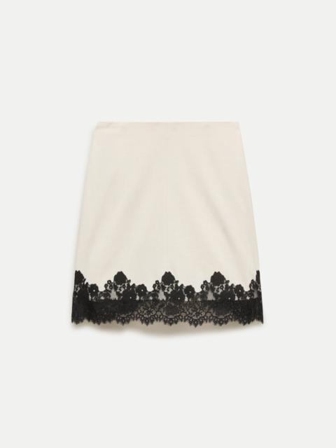 J.CREW Lace Fairfax skirt