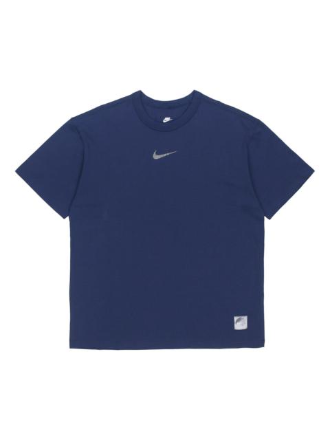 Nike Nike Great Unity Ss Tee Sports Short Sleeve Men's Blue DM7899-410