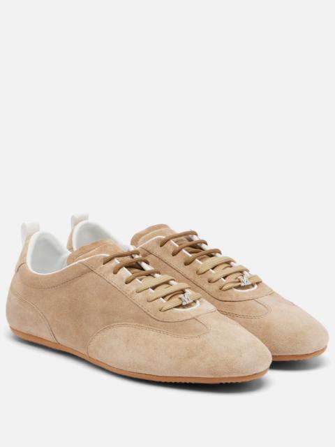 Max Mara Suede sneakers