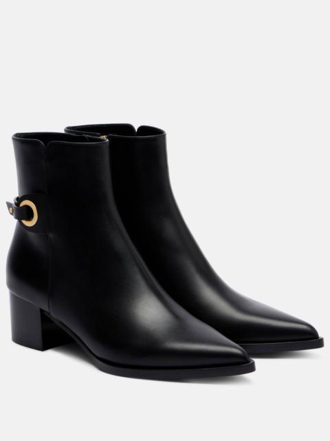Gianvito Rossi Leather ankle boots