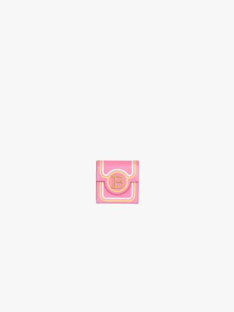 Balmain Balmain x Barbie - Mini pink calfskin card holder
