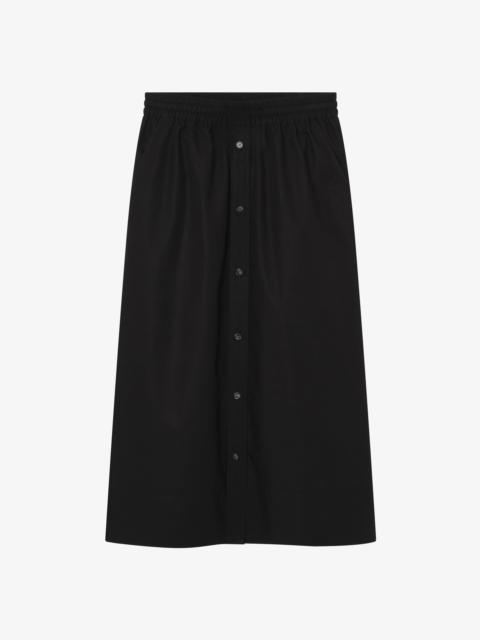 A.P.C. LONG ORGANIC COTTON SKIRT