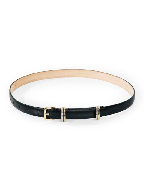 DÉHANCHE Women's Constance Leather Belt - Black And Mixed Metal