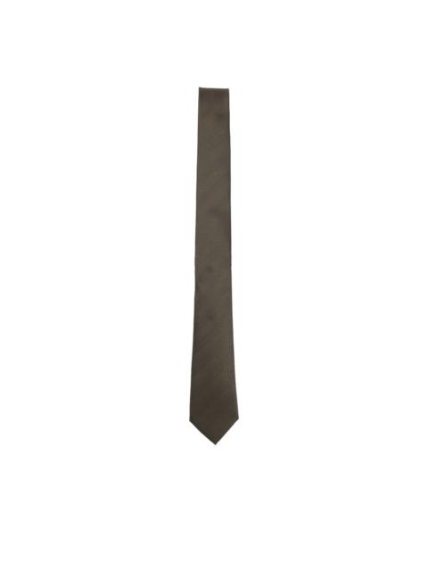TOM FORD herringbone silk tie