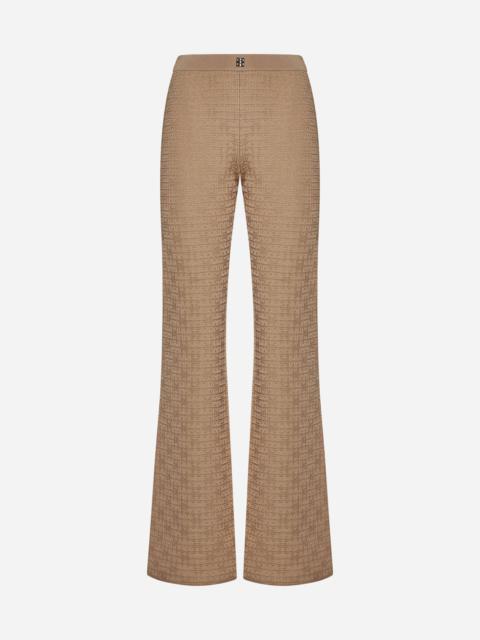 Givenchy 4G jacquard trousers