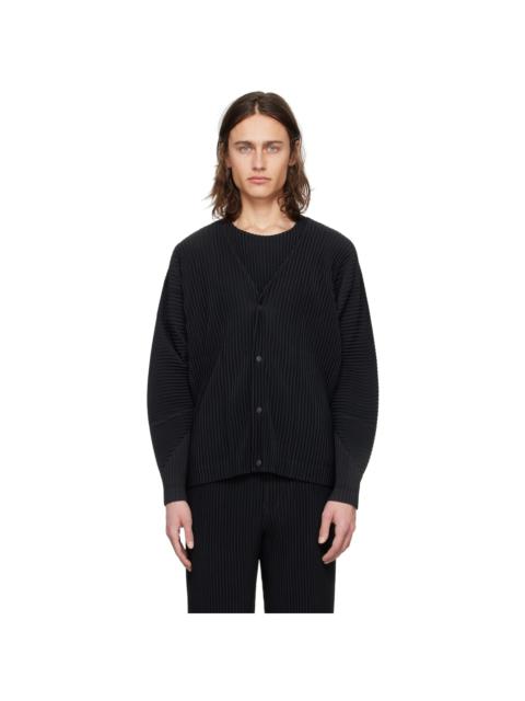 Black Monthly Color March Cardigan