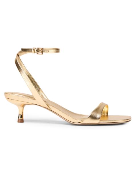 SIMKHAI Women's Hannah 35MM Strappy Leather Sandals - Golden Haze