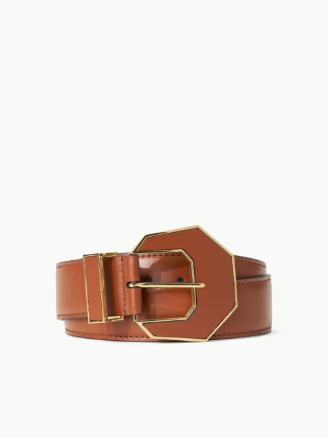 STAUD STAUD INLAY BUCKLE BELT - 38MM TAN