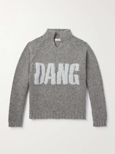 ERL Intarsia-Knit Wool-Blend Sweater