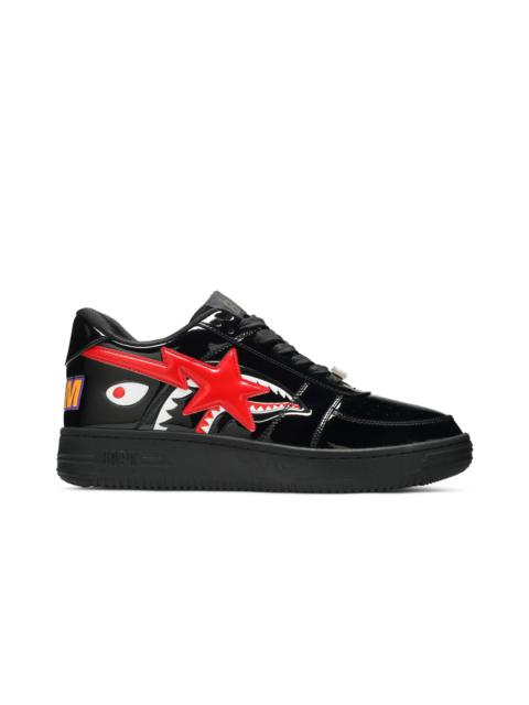 A BATHING APE® Bapesta Low M2 'Shark Face - Black' | REVERSIBLE