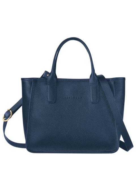 Longchamp Le Foulonné M Tote bag Navy - Leather