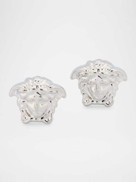 VERSACE Men's Golden Medusa Head Earrings
