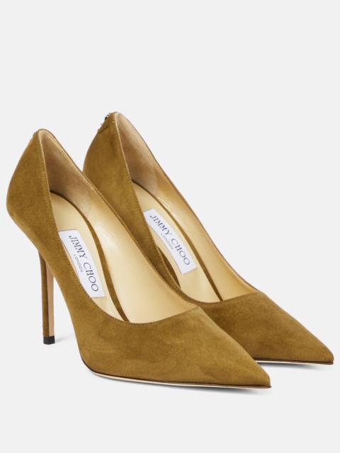 Love 100 suede pumps