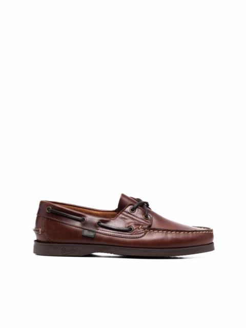 Barth lace-up boat shoes