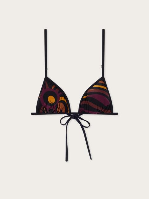PUCCI MARMO PRINT BIKINI TOP