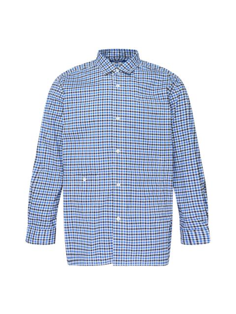 Junya Watanabe MAN Cotton Stripe Long Sleeve Shirt