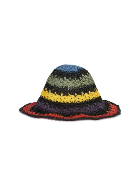 RUSLAN BAGINSKIY straw sun hat
