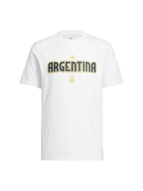 adidas adidas World Cup 2026 Argentina Home Graphic Tee White