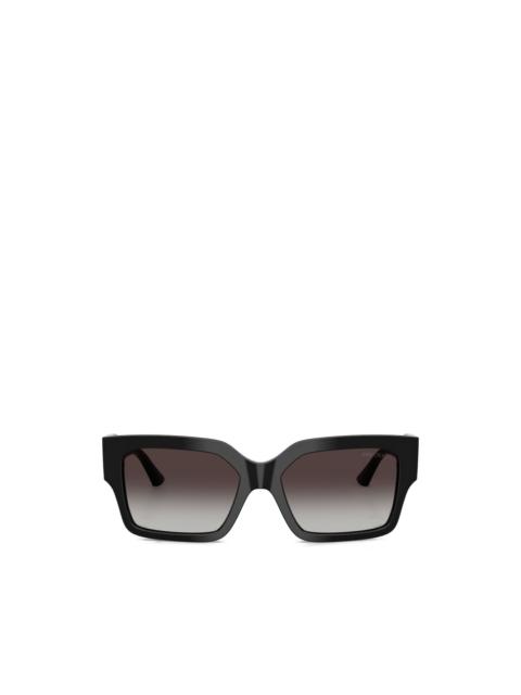 JIMMY CHOO rectangular-frame sunglasses