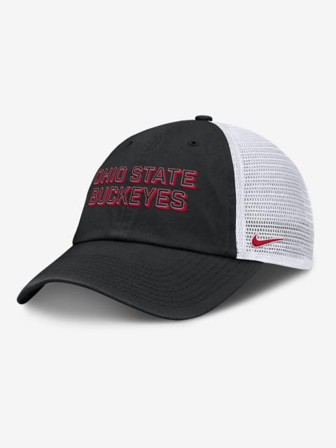 Nike Ohio State On-Field Club Gameday Men's Nike College Trucker Adjustable Hat