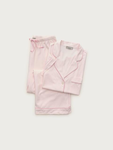 J.CREW Dreamy cotton-blend short-sleeve pajama pant set