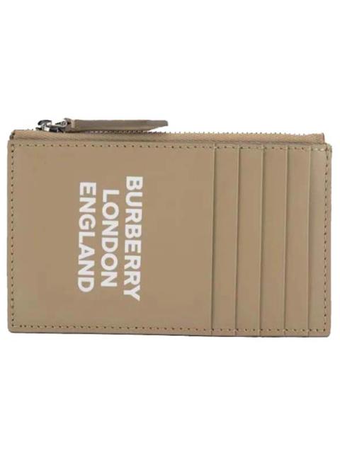 Burberry Burberry Card Coin Case (5 Card Slot) Card Case Beige