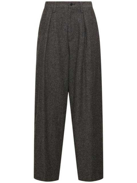 Yohji Yamamoto Flannel wide leg pants