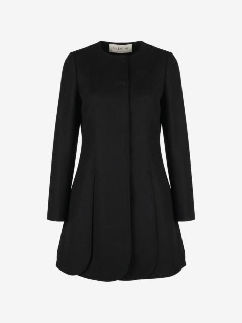 Valentino patch-pocket coat