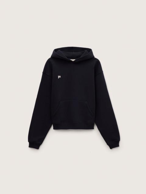 PANGAIA Womens Heavyweight Hoodie - Black